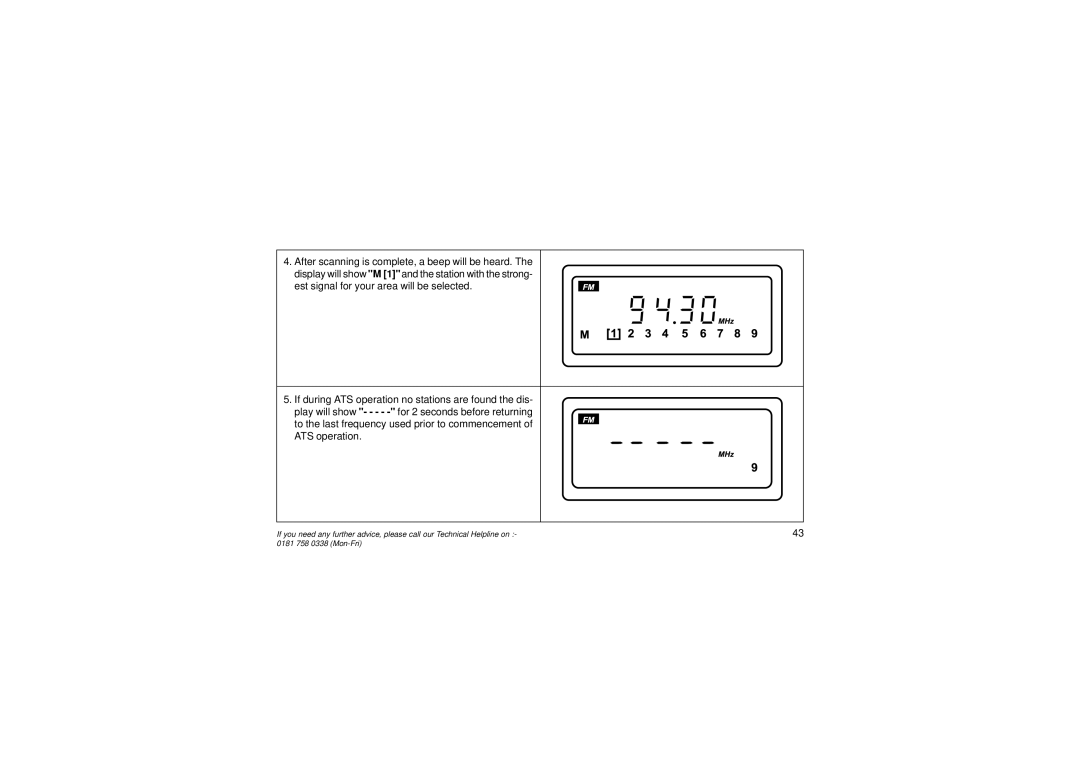 Roberts Radio R876 manual 