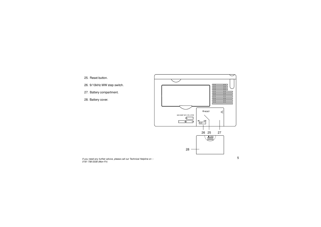 Roberts Radio R876 manual 