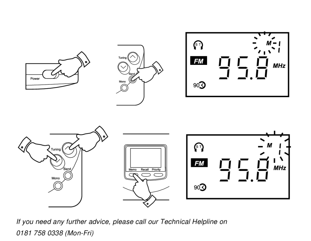 Roberts Radio R972 operating instructions 