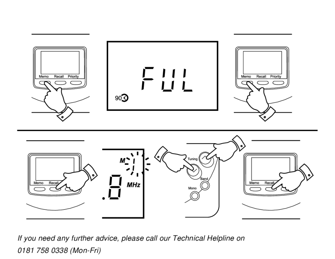 Roberts Radio R972 operating instructions 