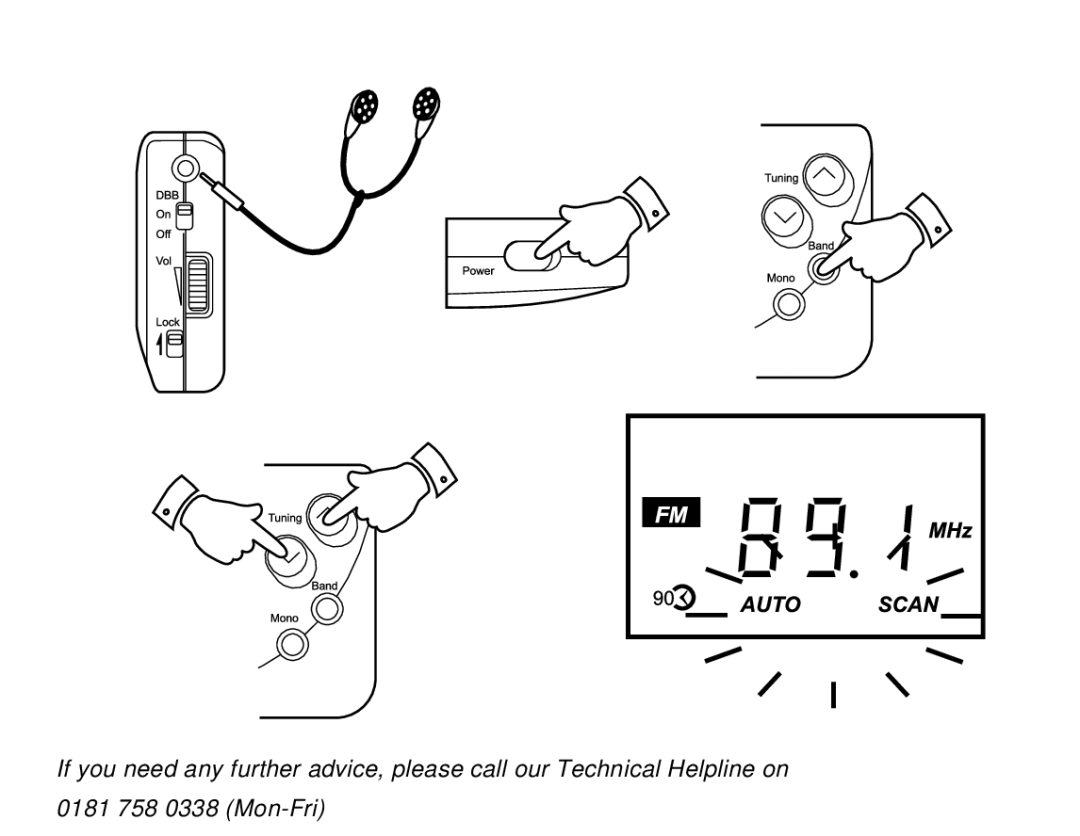 Roberts Radio R972 operating instructions 