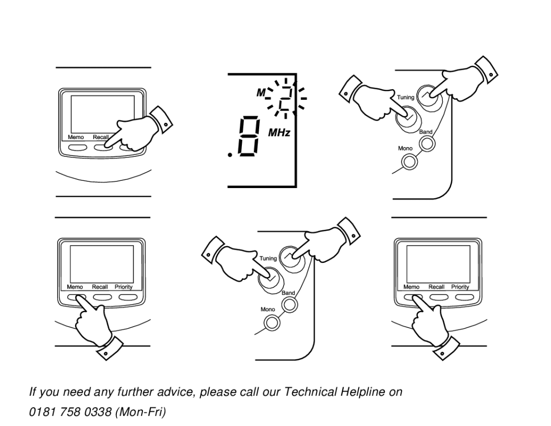 Roberts Radio R972 operating instructions 