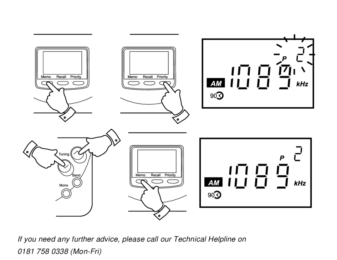 Roberts Radio R972 operating instructions 