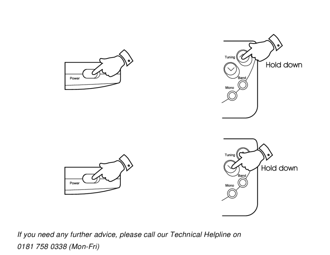 Roberts Radio R972 operating instructions 