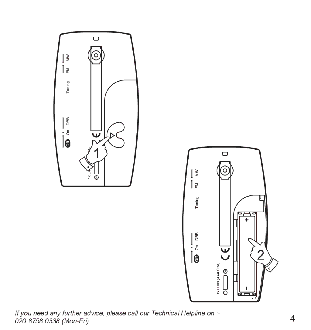 Roberts Radio R9941 manual 