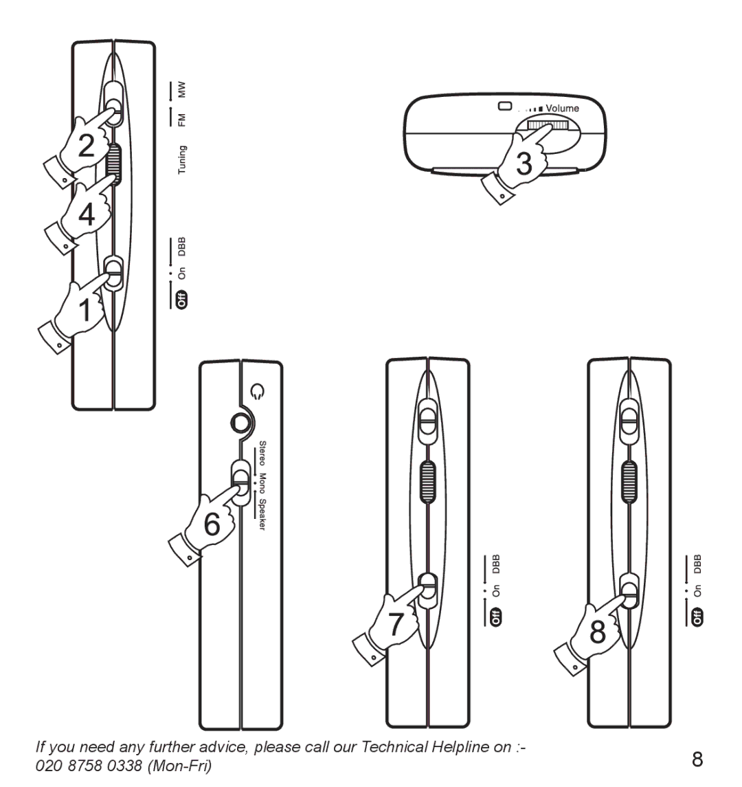 Roberts Radio R9941 manual 