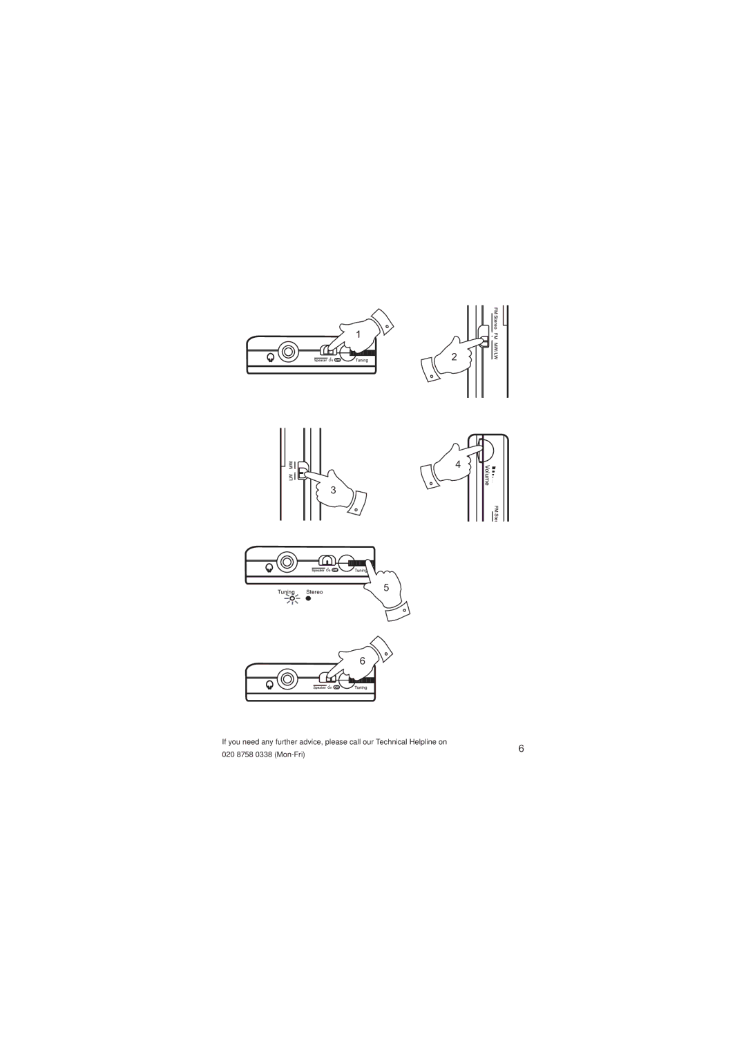 Roberts Radio R9994 operating instructions 