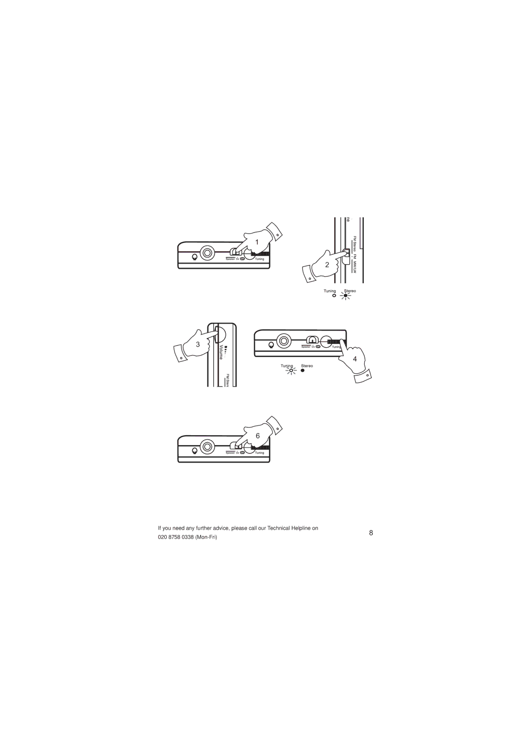 Roberts Radio R9994 operating instructions 