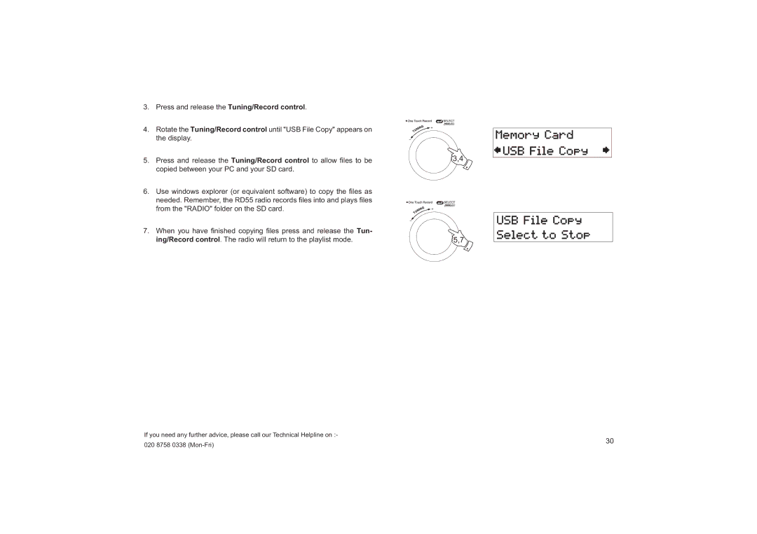 Roberts Radio RD-55 manual 