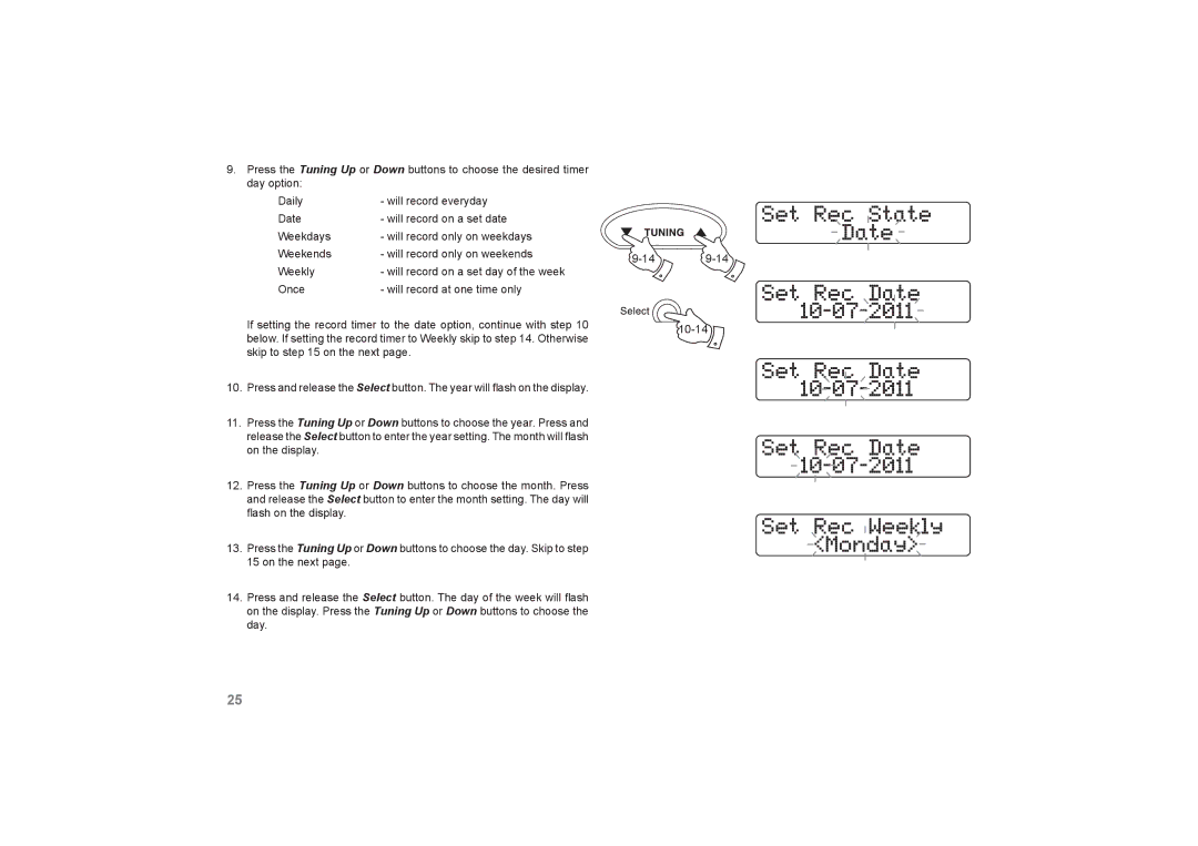 Roberts Radio RecordR manual 