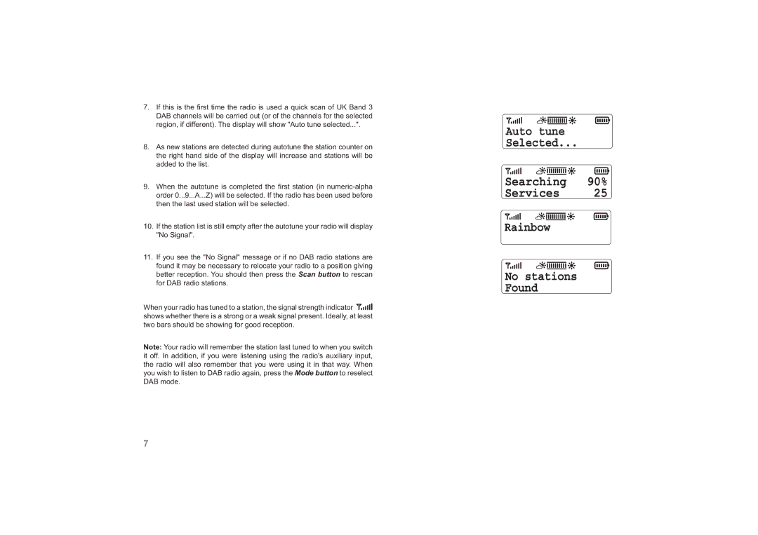 Roberts Radio Solar Powered DAB Radio manual 