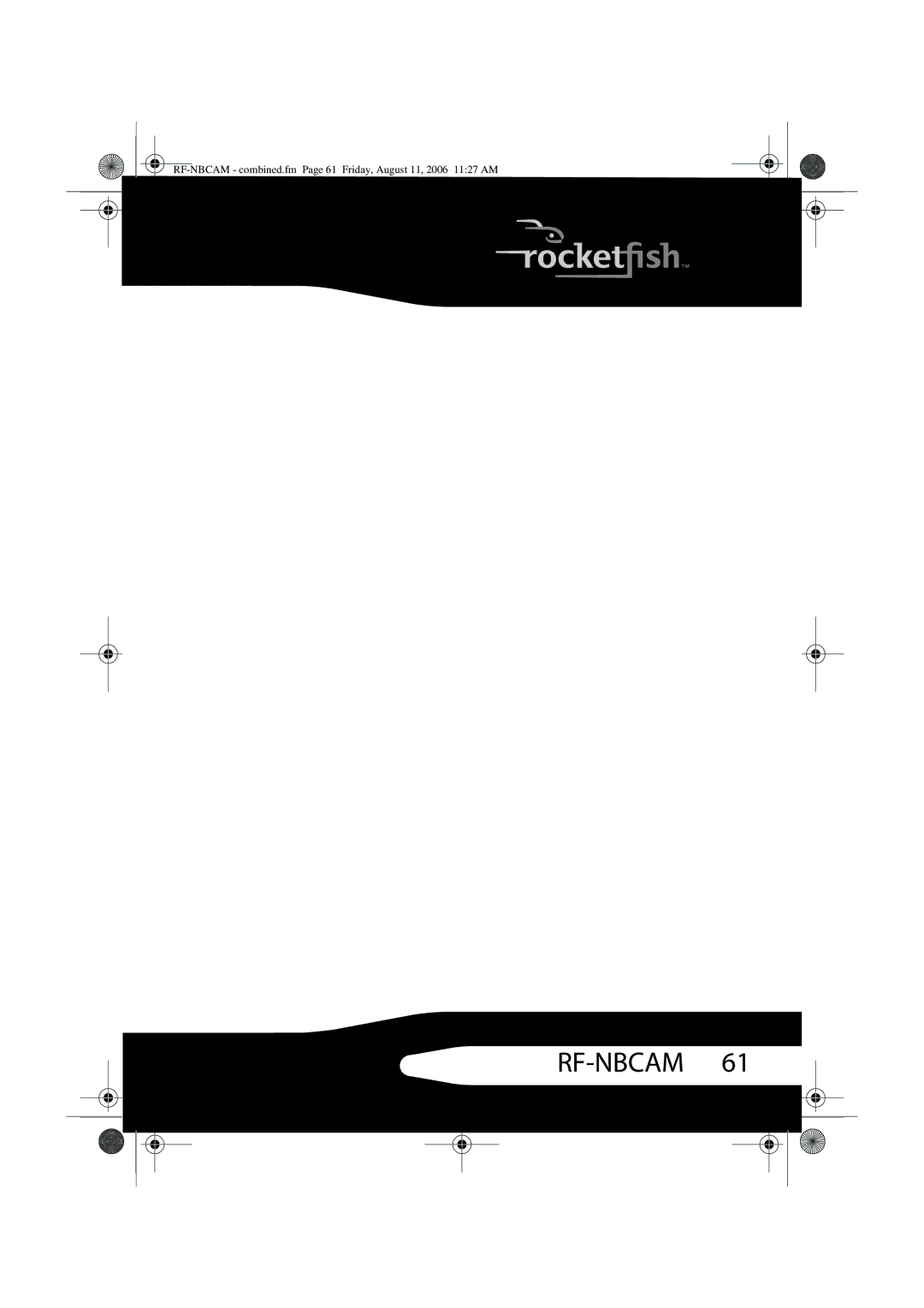 RocketFish RF-NBWEB manual RF-NBCAM combined.fm Page 61 Friday, August 11, 2006 1127 AM 