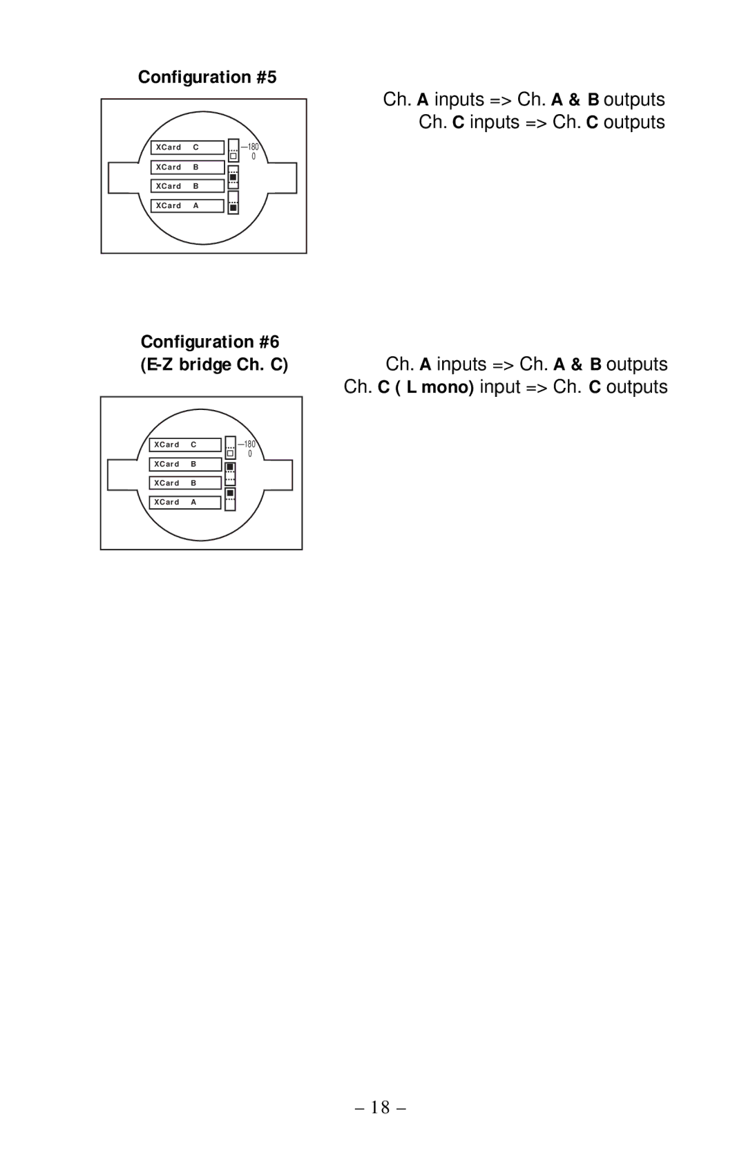 Rockford Fosgate 360.6 manual Configuration #5 