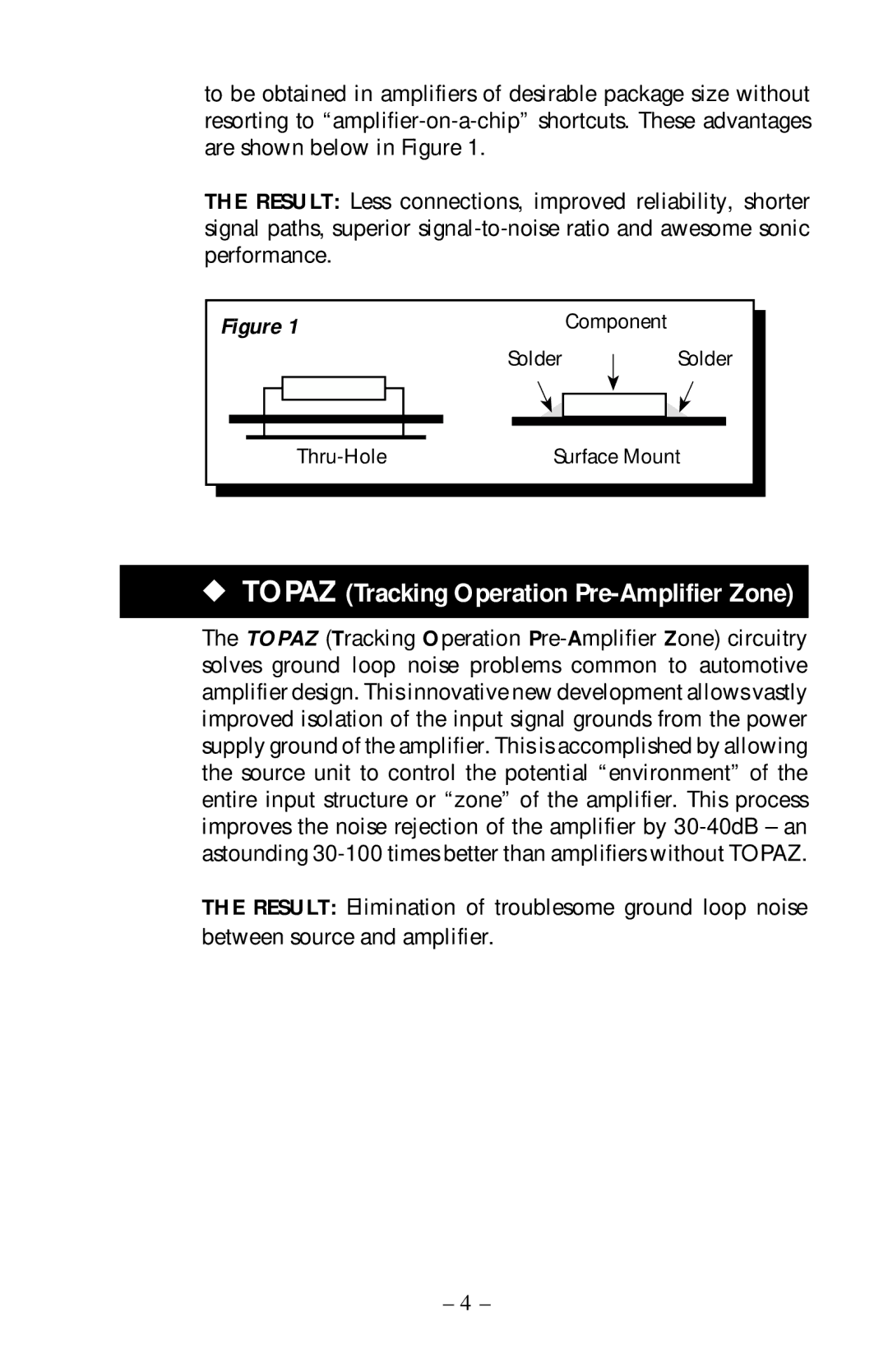 Rockford Fosgate PUNCH 4020 DSM manual Topaz Tracking Operation Pre-Amplifier Zone 