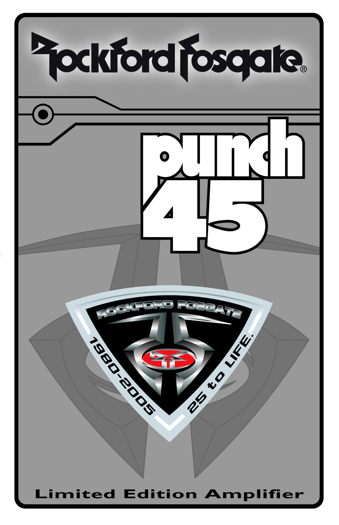 Rockford Fosgate Punch 45 manual 