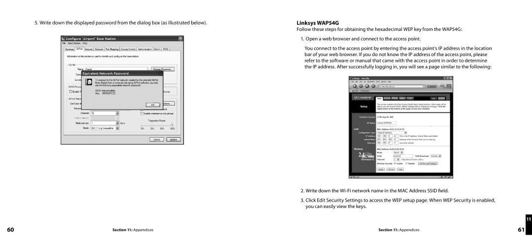 Roku Network Music Player manual Linksys WAP54G 