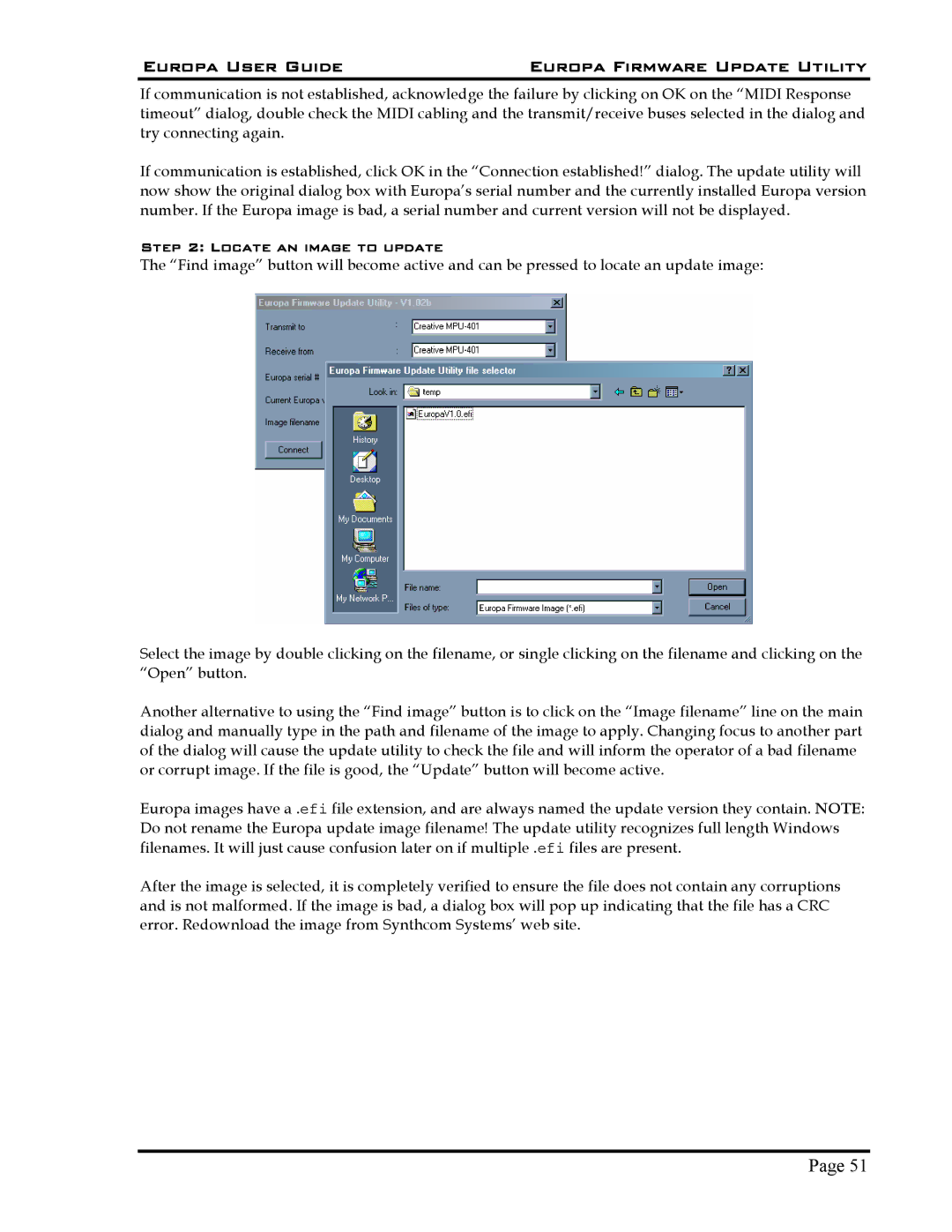 Roland 5 manual Locate an image to update 