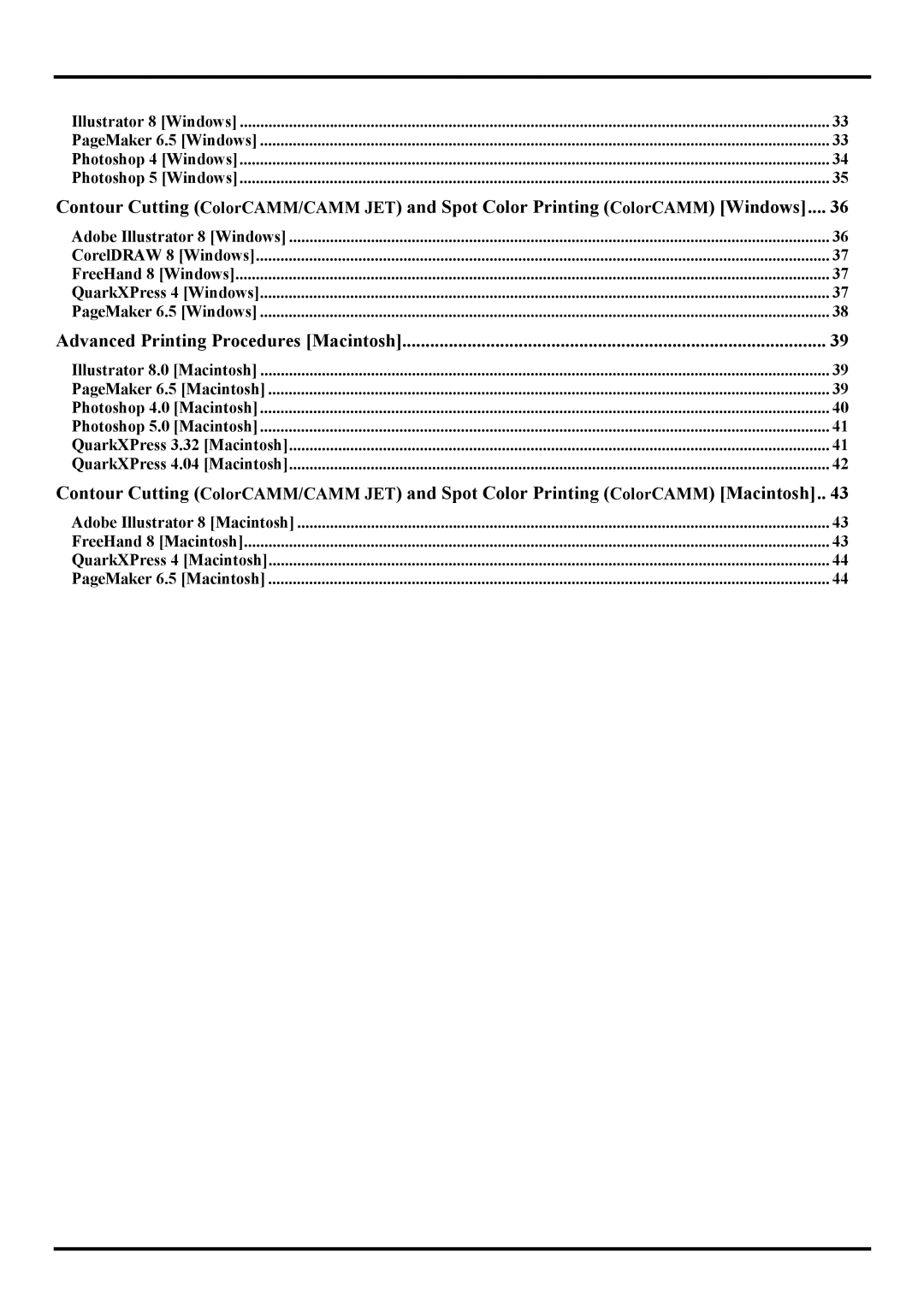 Roland COLORCHOICE user manual Advanced Printing Procedures Macintosh 