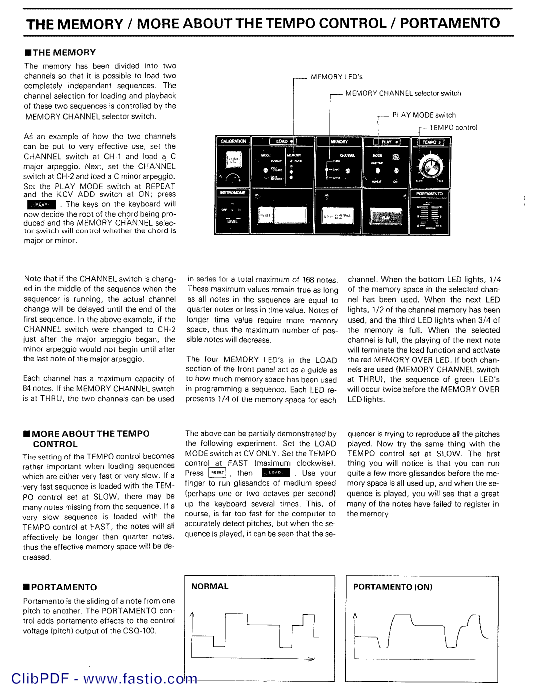 Roland csq-100 manual 