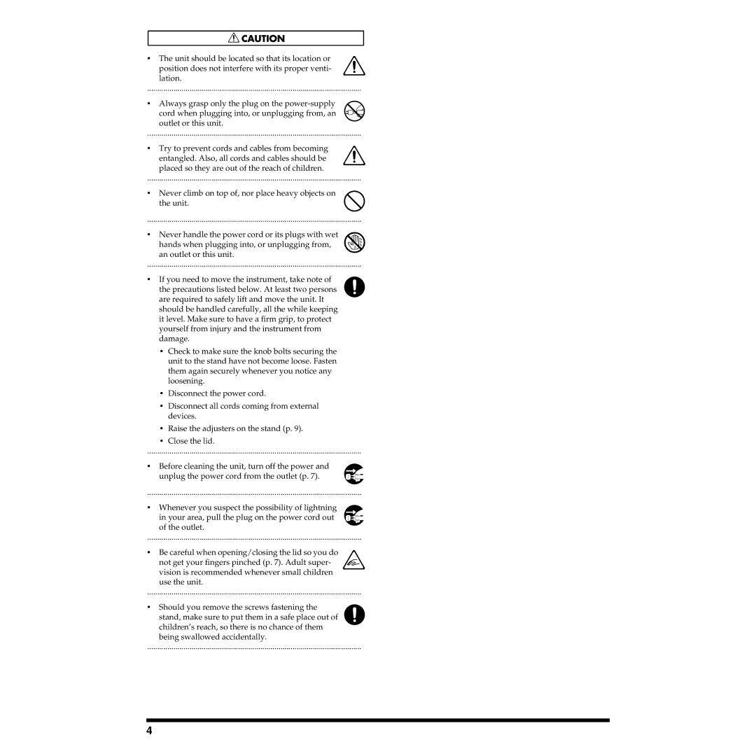 Roland DP-1000 owner manual 