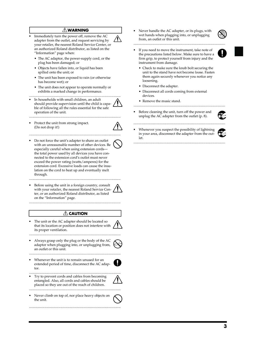 Roland EP-760 owner manual 