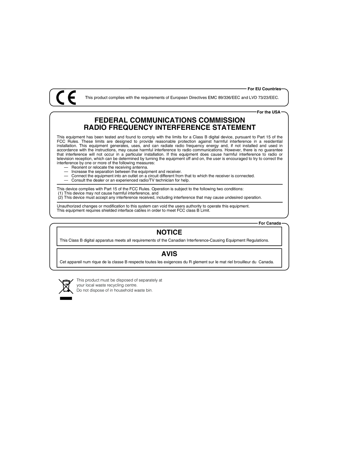 Roland EP-880 owner manual Avis 