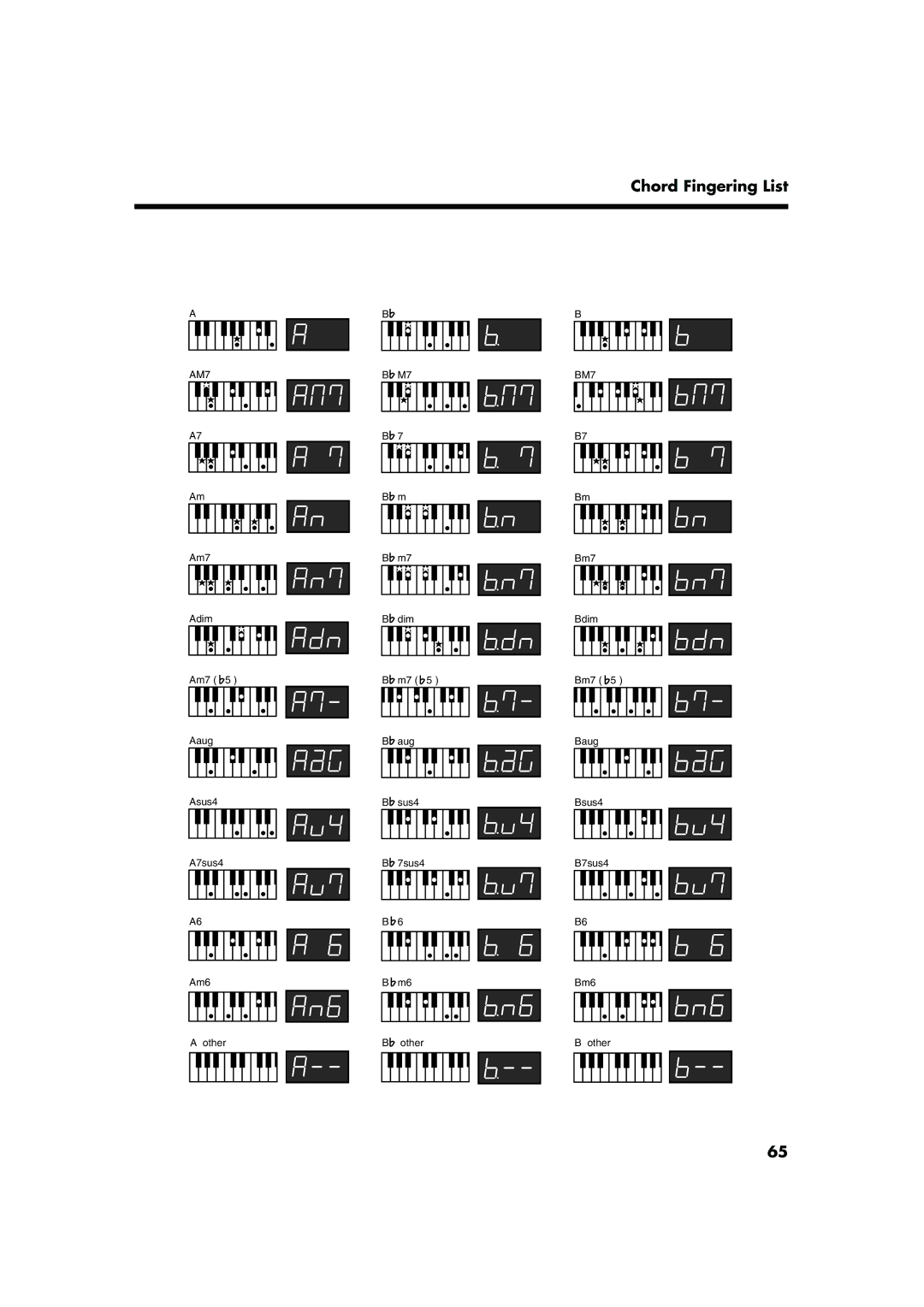 Roland FP-2 owner manual AM7 