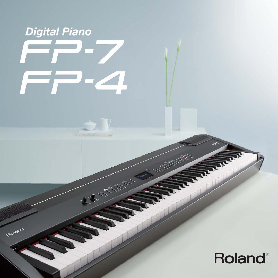 Roland FP-4-BK, FP-4-WH, FP-7F manual 