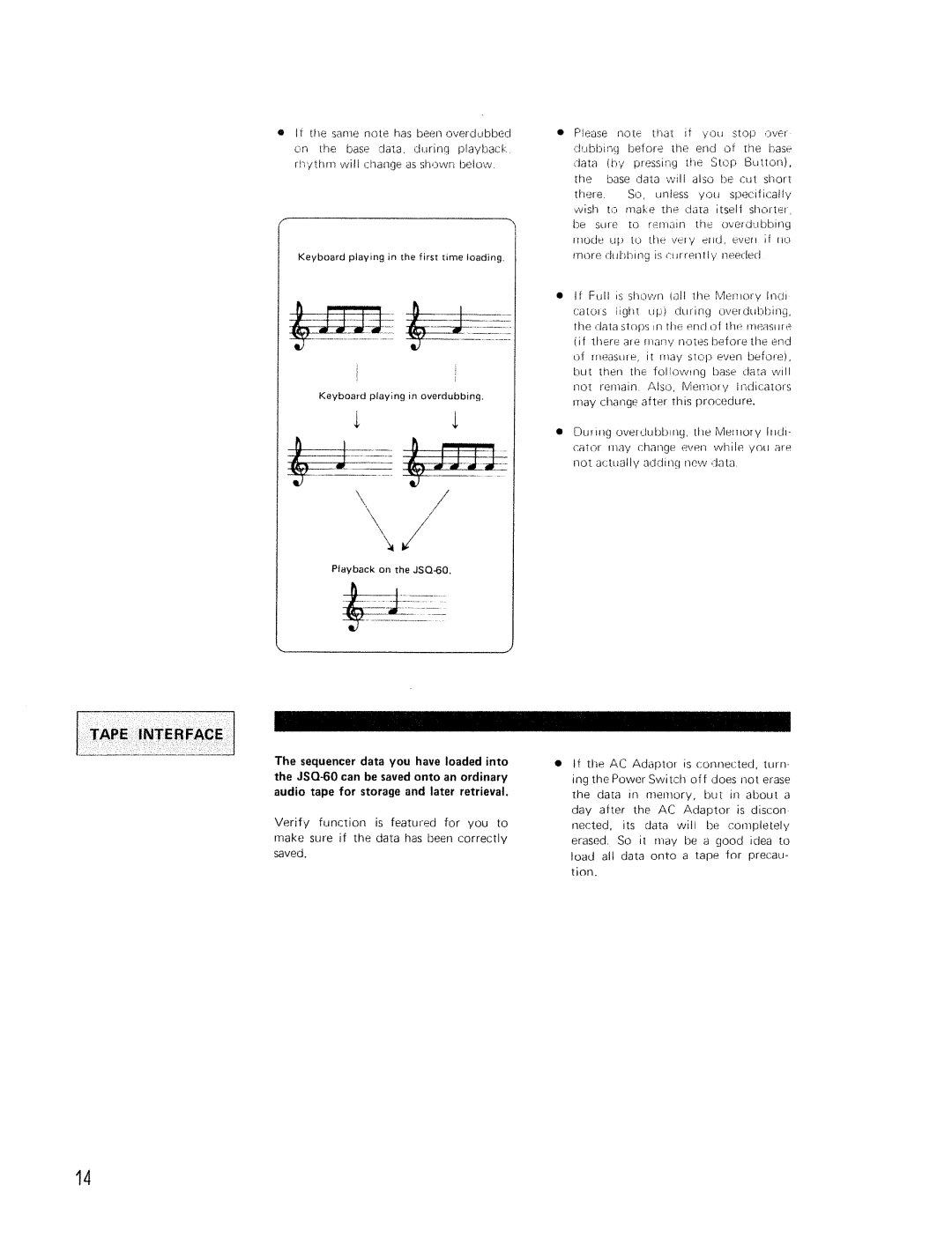 Roland JSQ-60 manual 