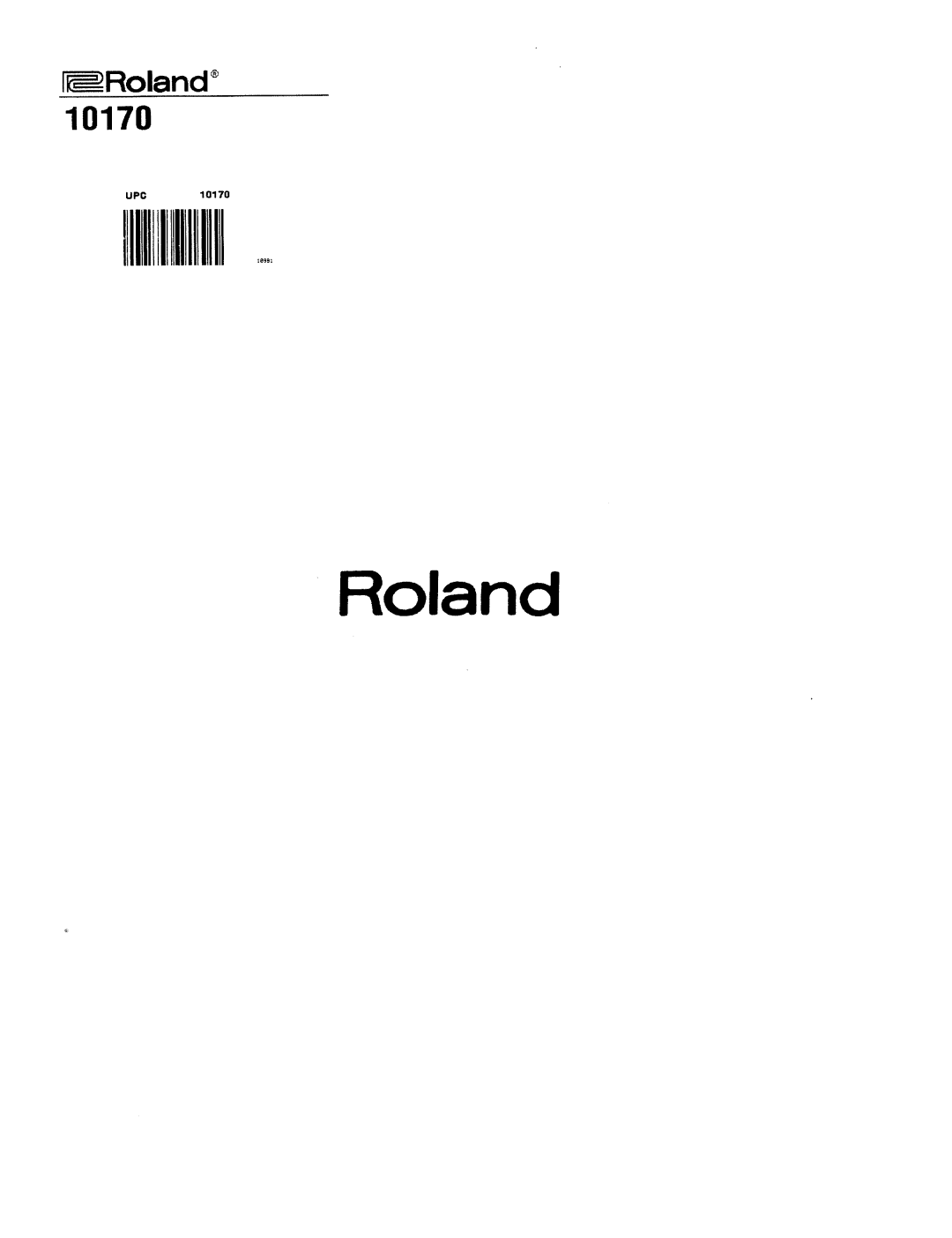 Roland JSQ-60 manual 