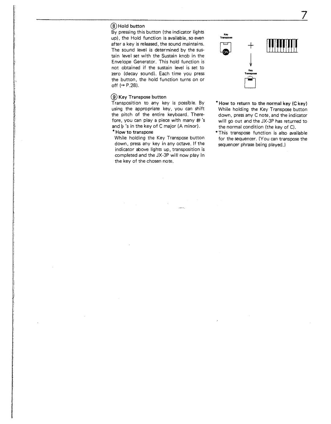 Roland JX-BP manual 