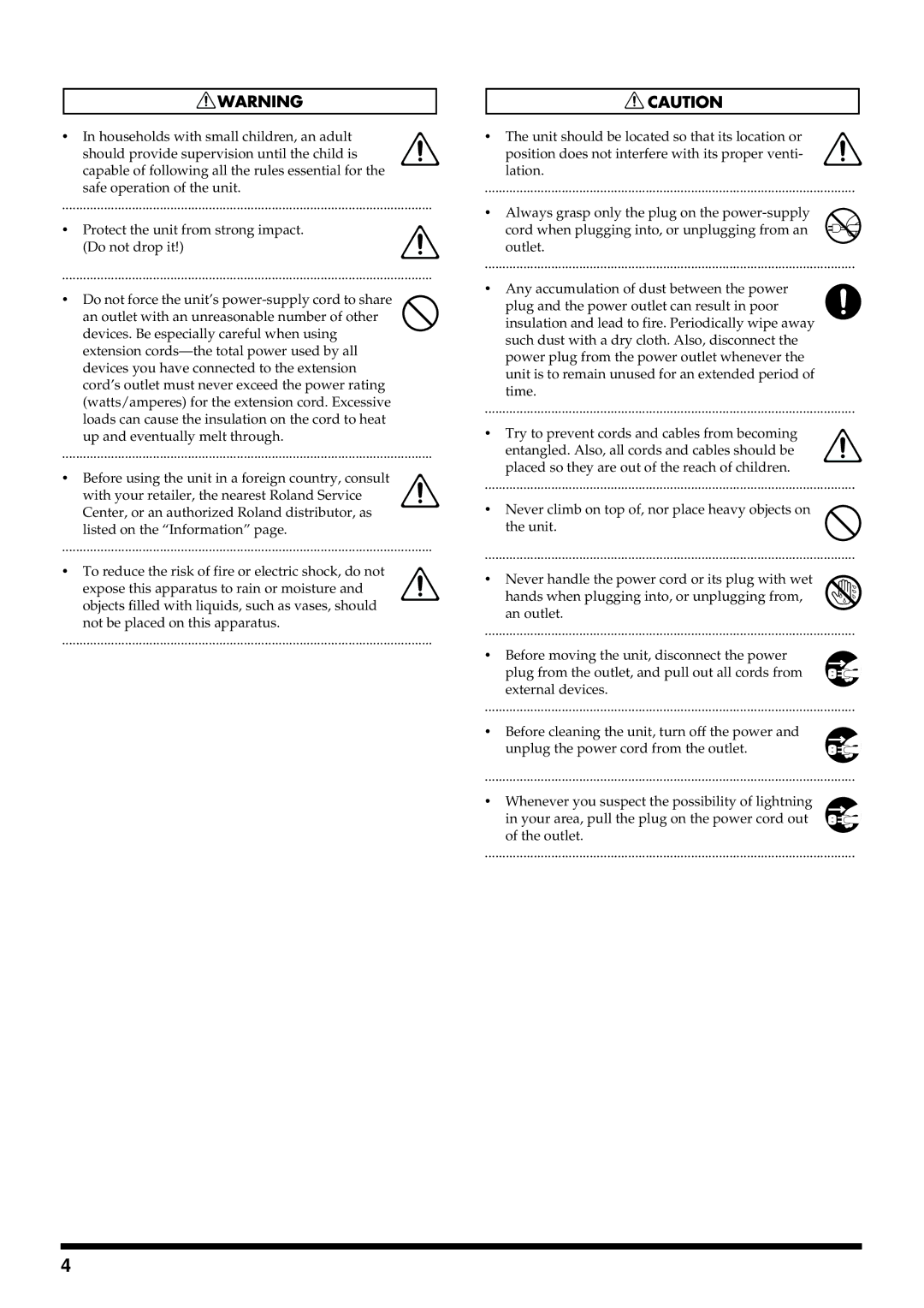 Roland KC-60 owner manual 