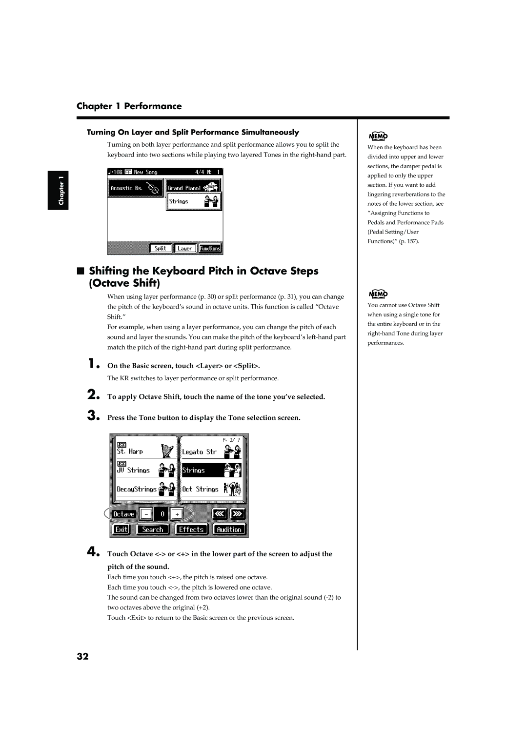 Roland KR-17, KR-15 owner manual Chapter 