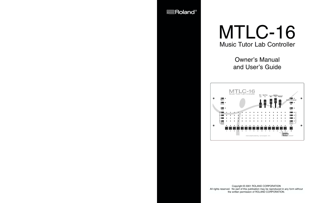 Roland MTLC-16 owner manual 