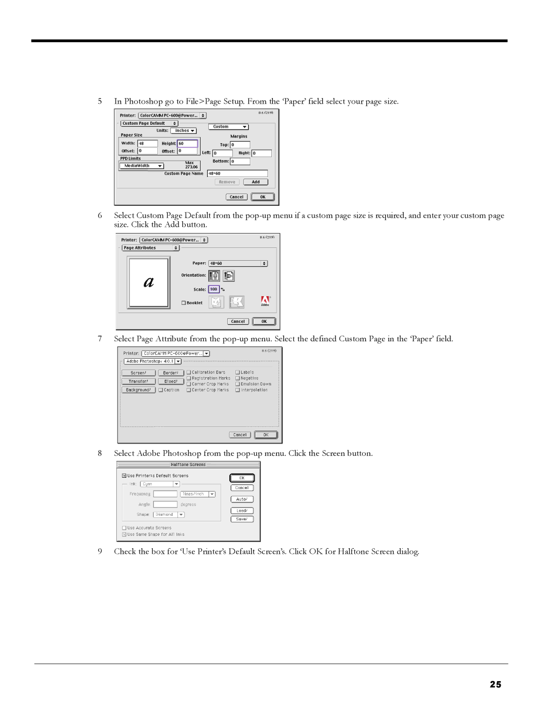 Roland PC-600 operation manual 