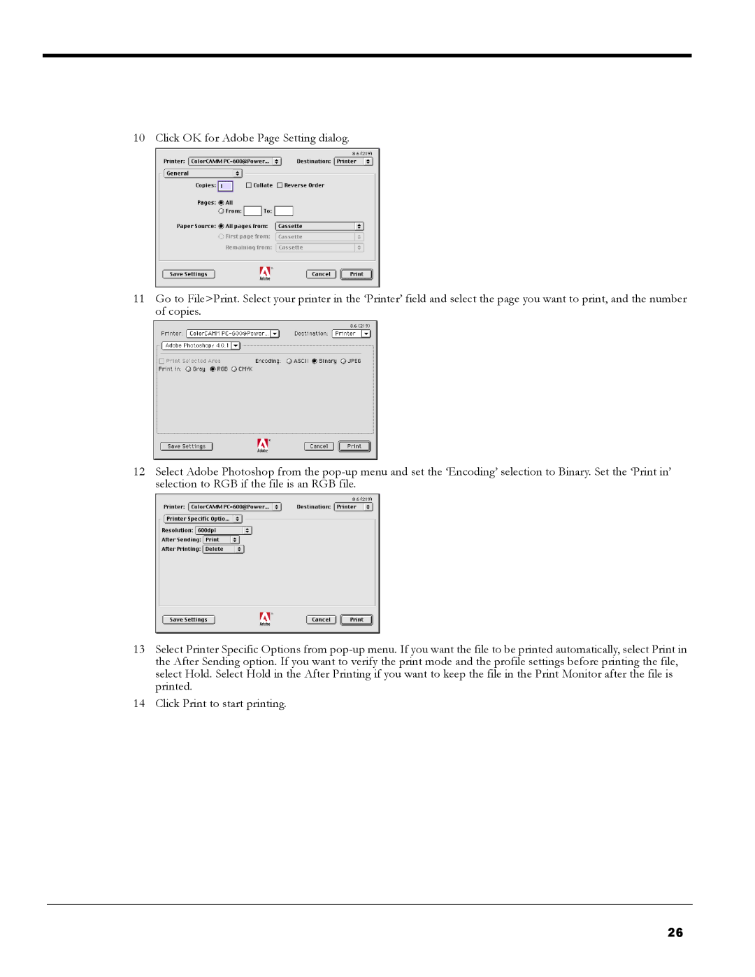 Roland PC-600 operation manual 