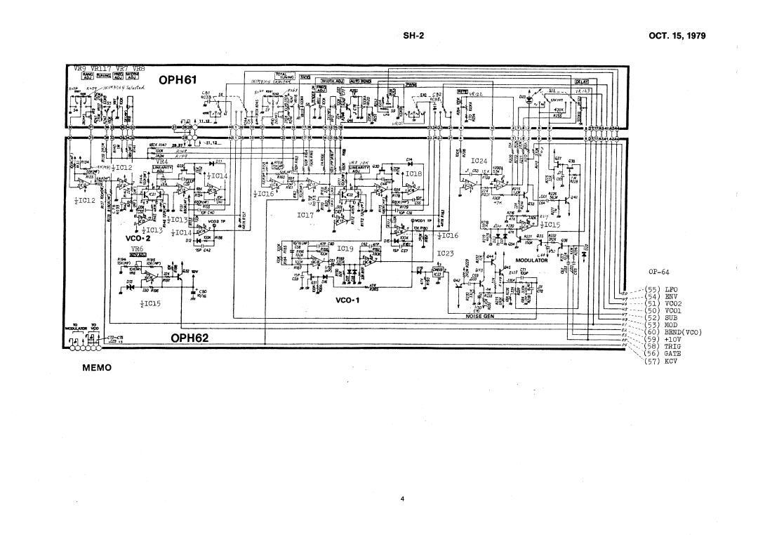 Roland SH-2 manual 