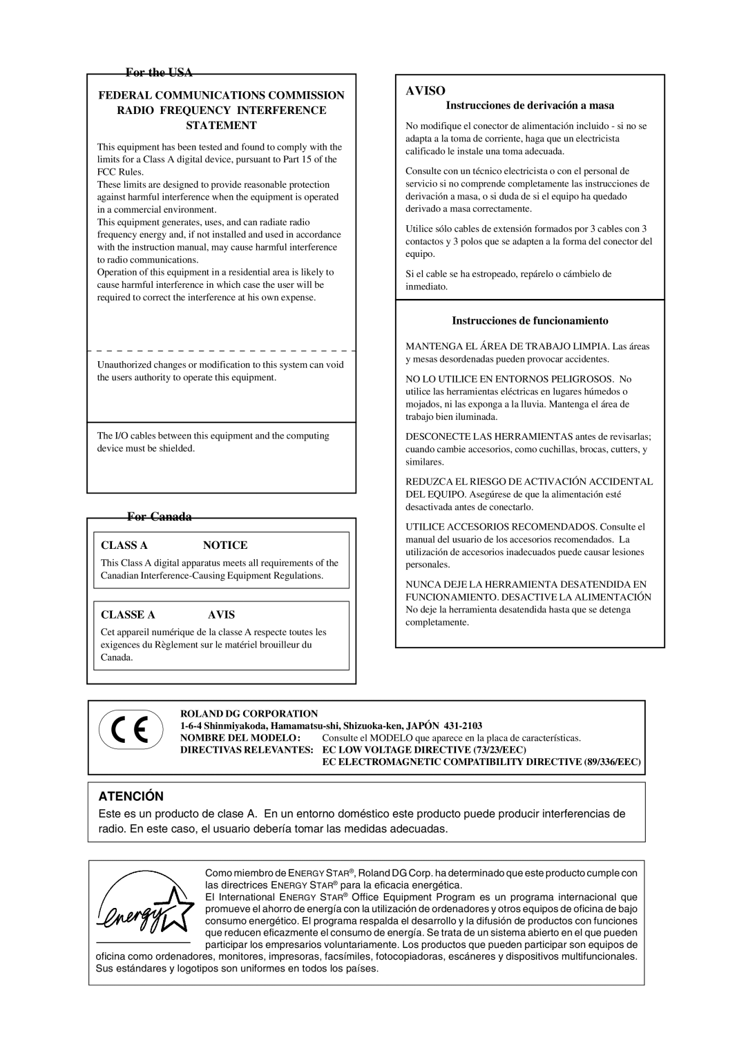 Roland SP-300 manual Atención 