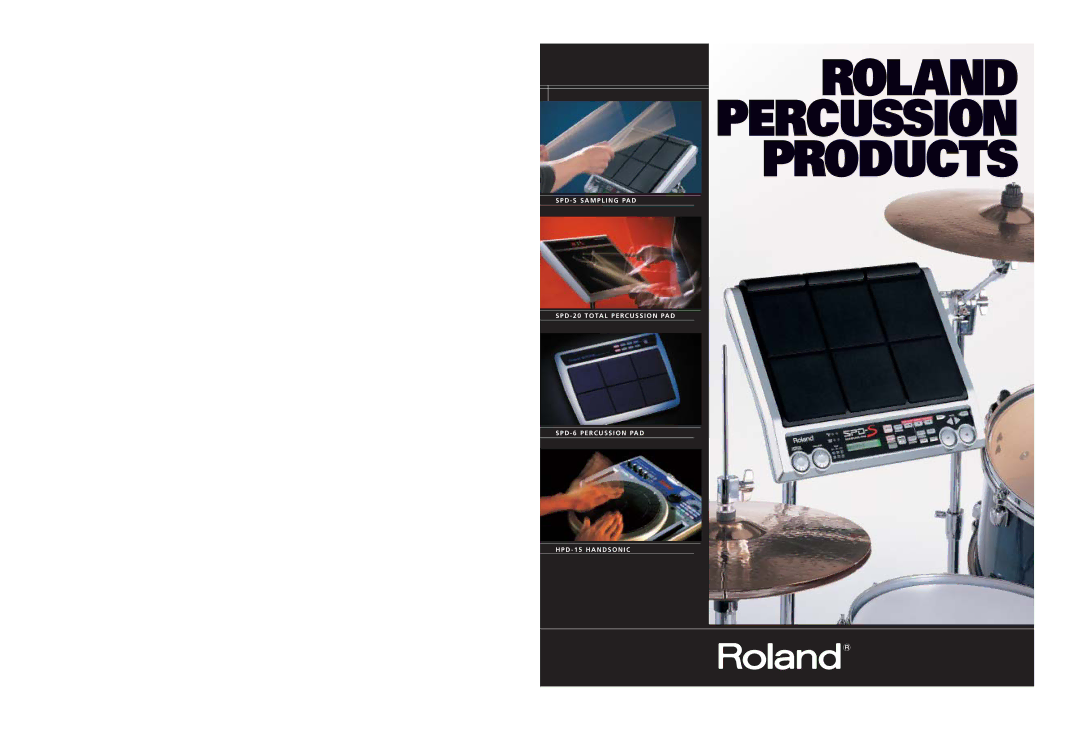 Roland SPD-6 specifications 