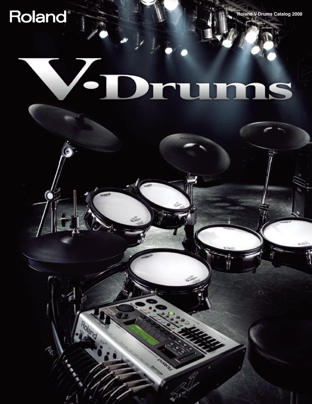 Roland TD-9KX manual Roland V-Drums Catalog 