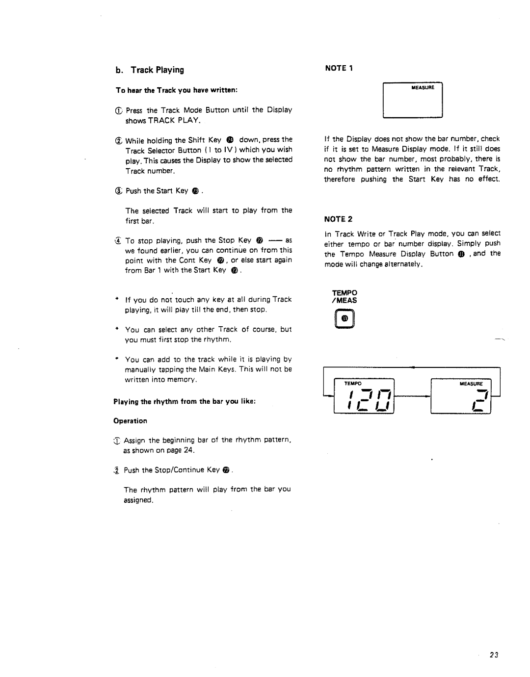 Roland TR-707 manual 