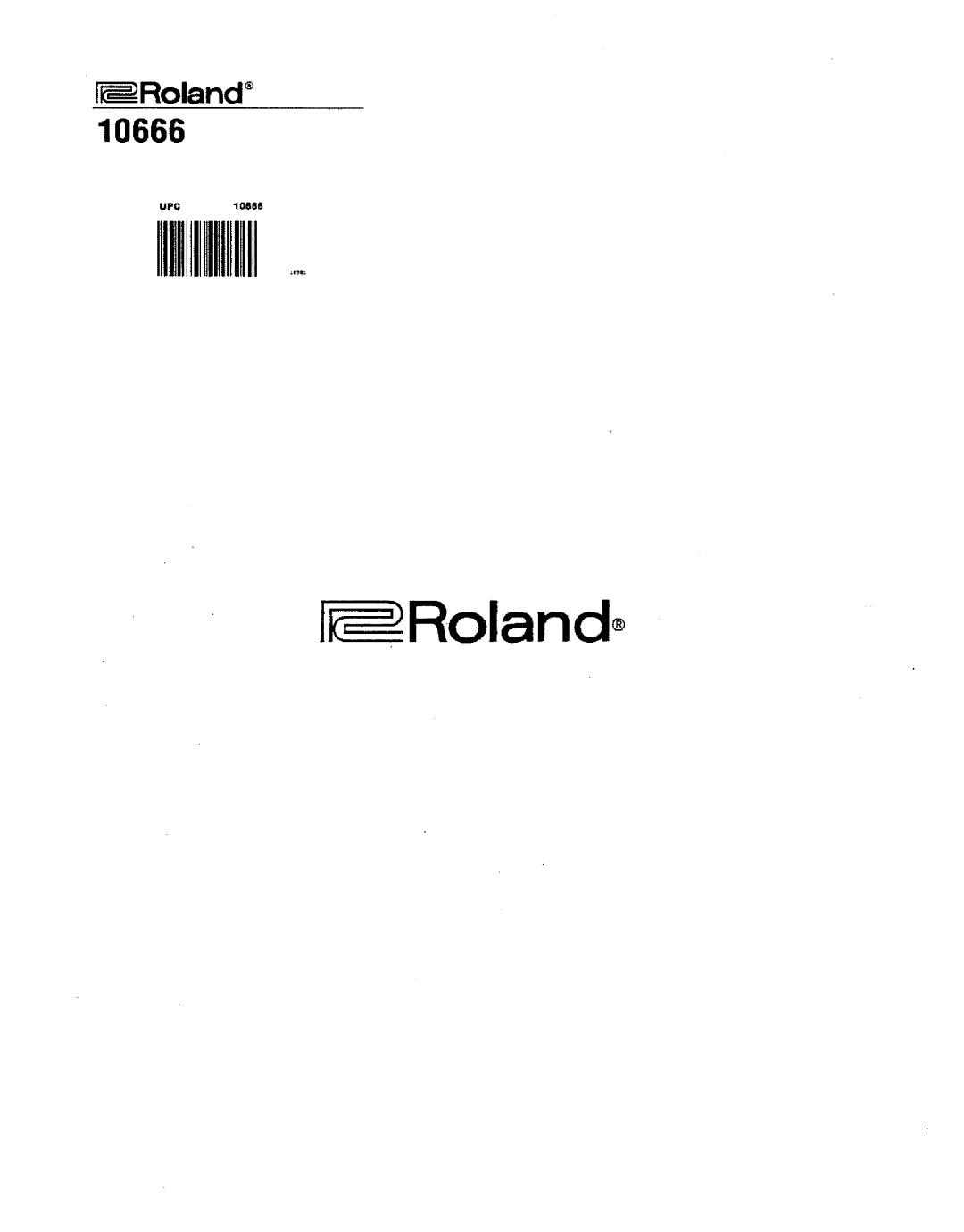 Roland TR-707 manual 