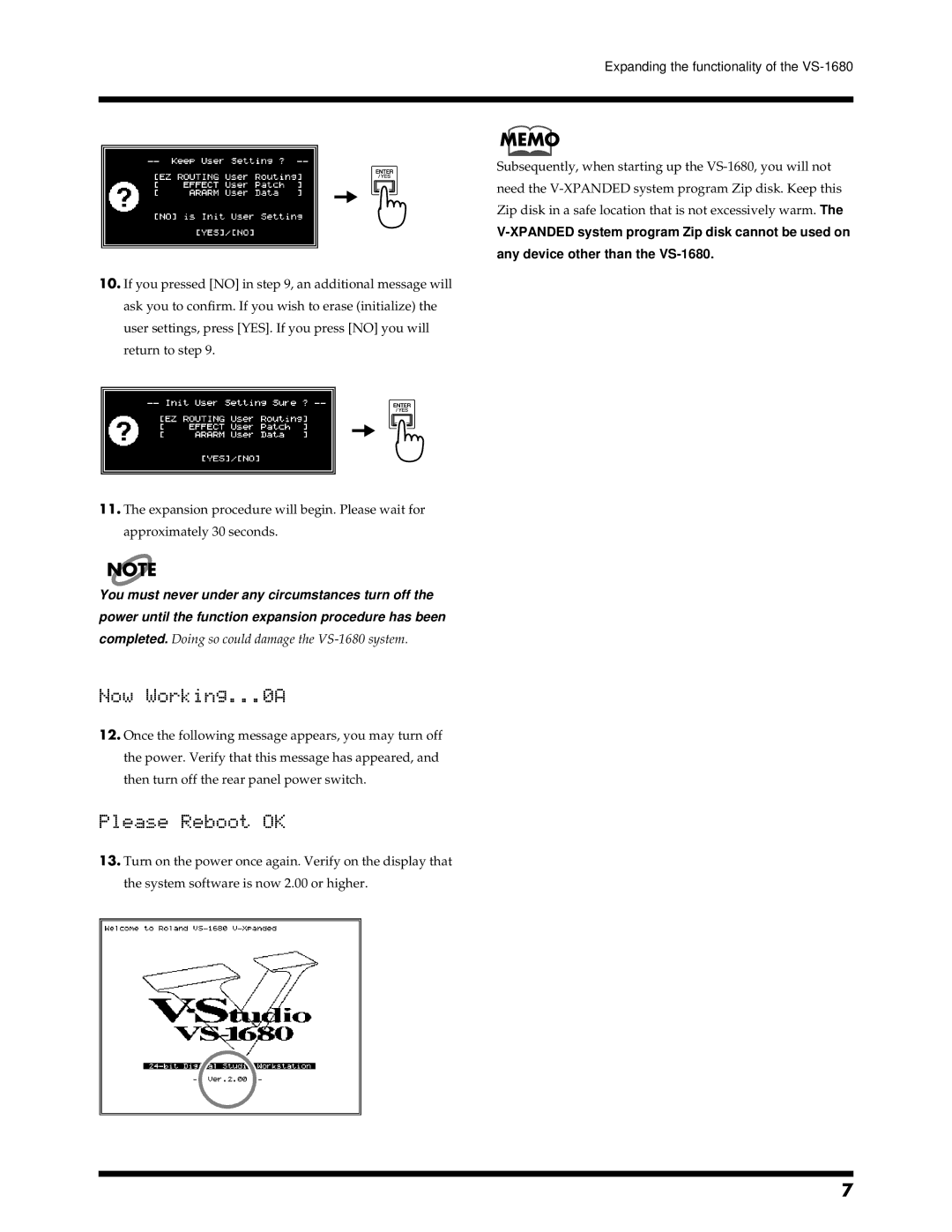 Roland owner manual Expanding the functionality of the VS-1680 