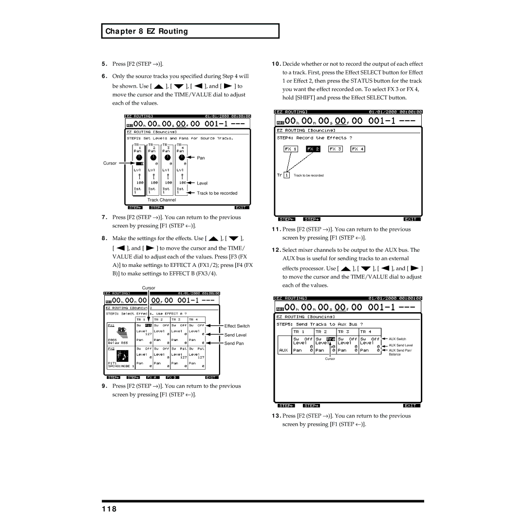 Roland VS-1824 owner manual 118 