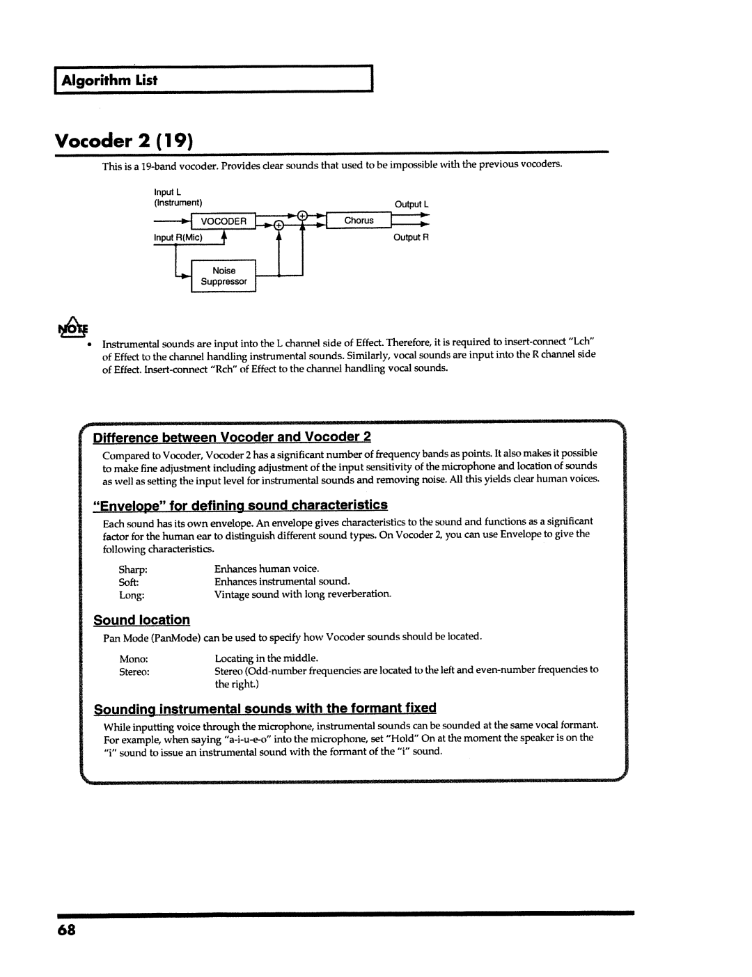 Roland VS-890 manual 