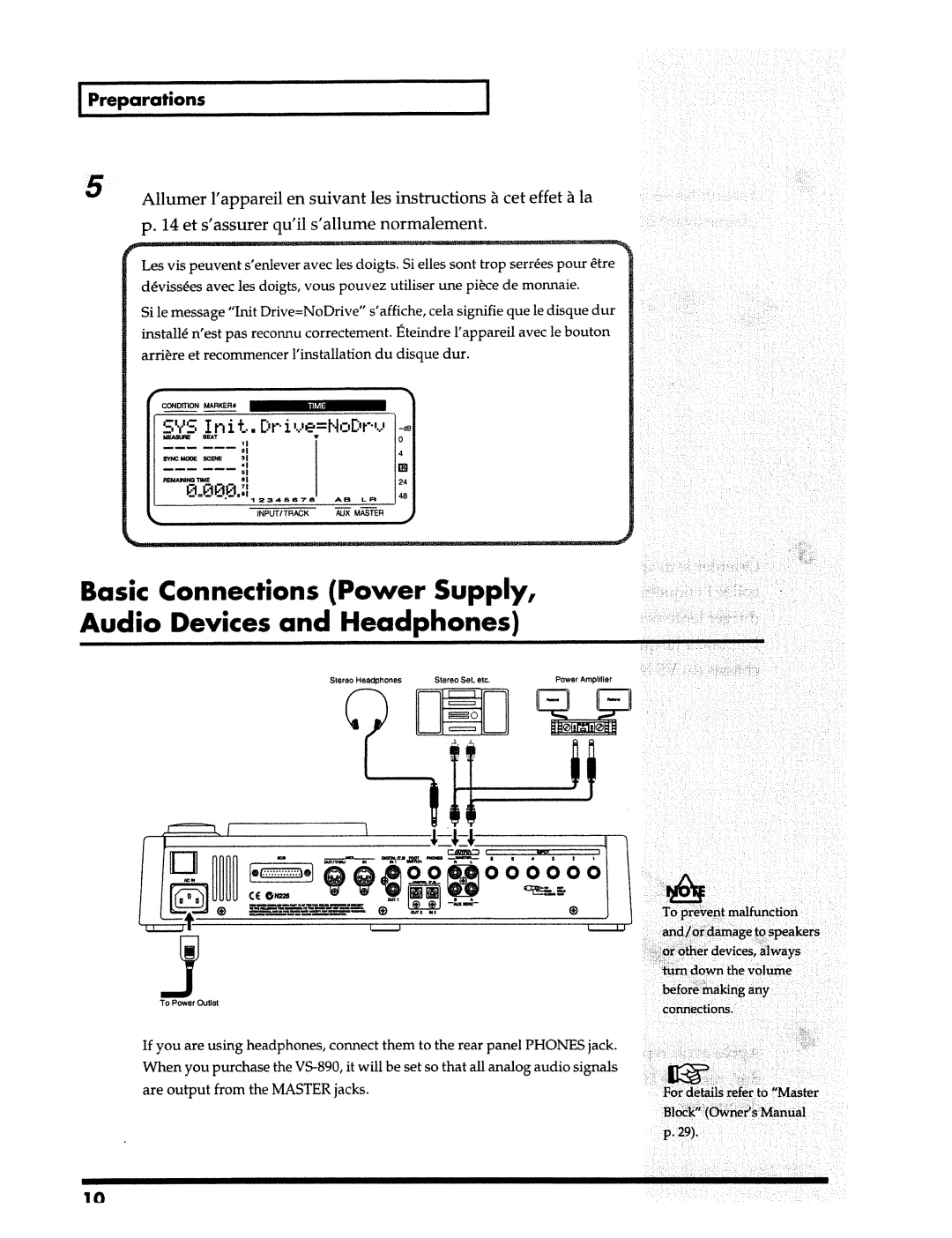 Roland VS-890 manual 