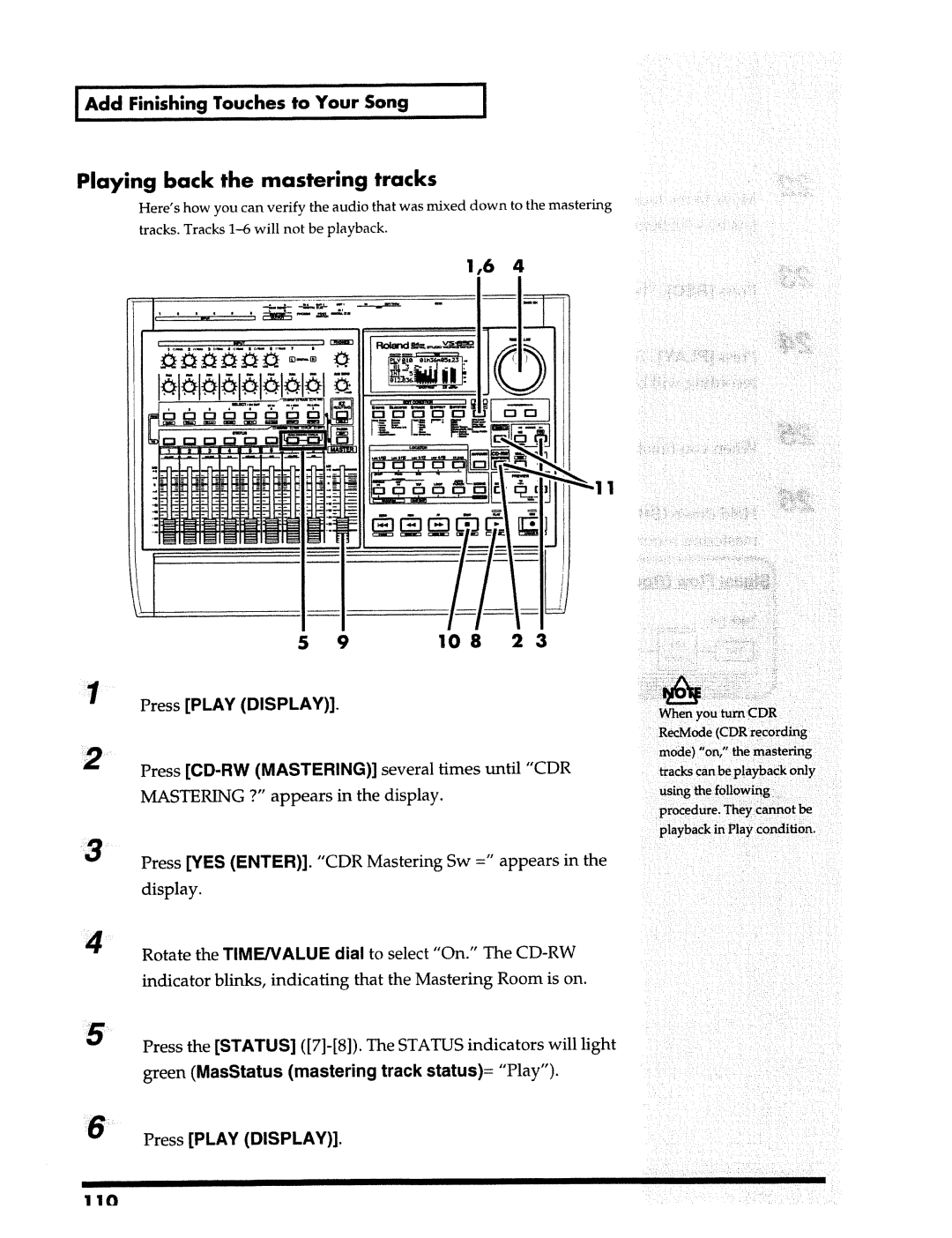 Roland VS-890 manual 