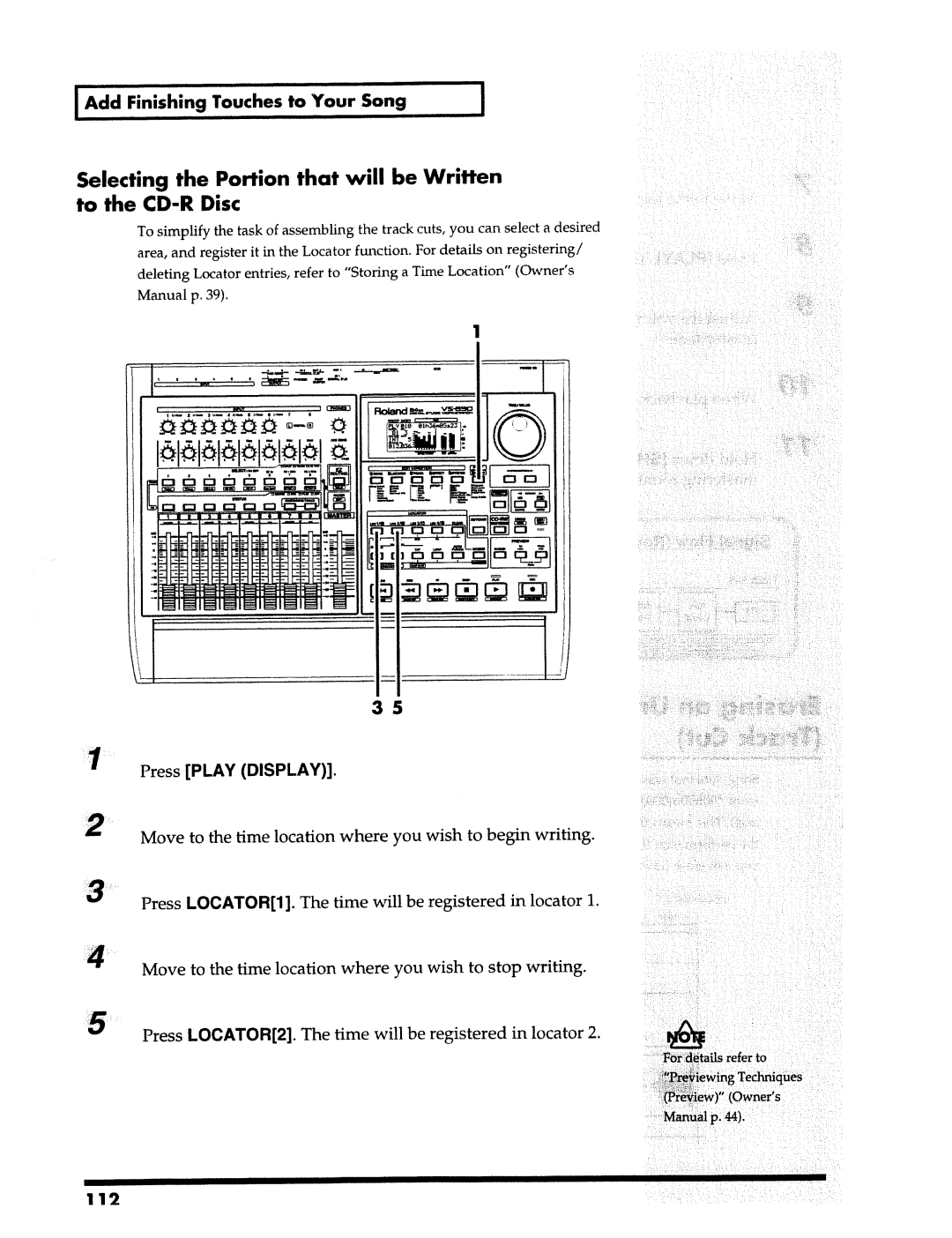 Roland VS-890 manual 