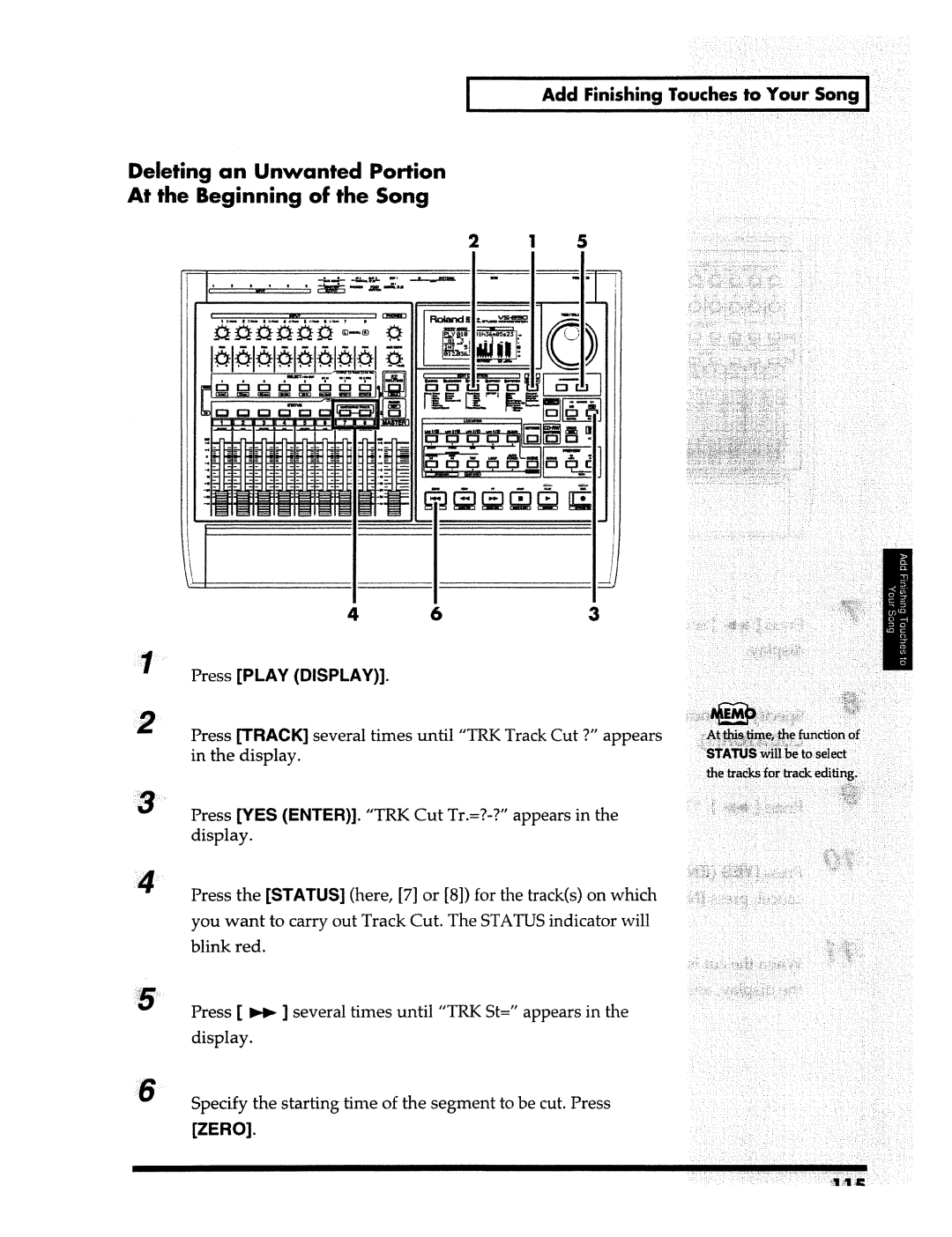 Roland VS-890 manual 