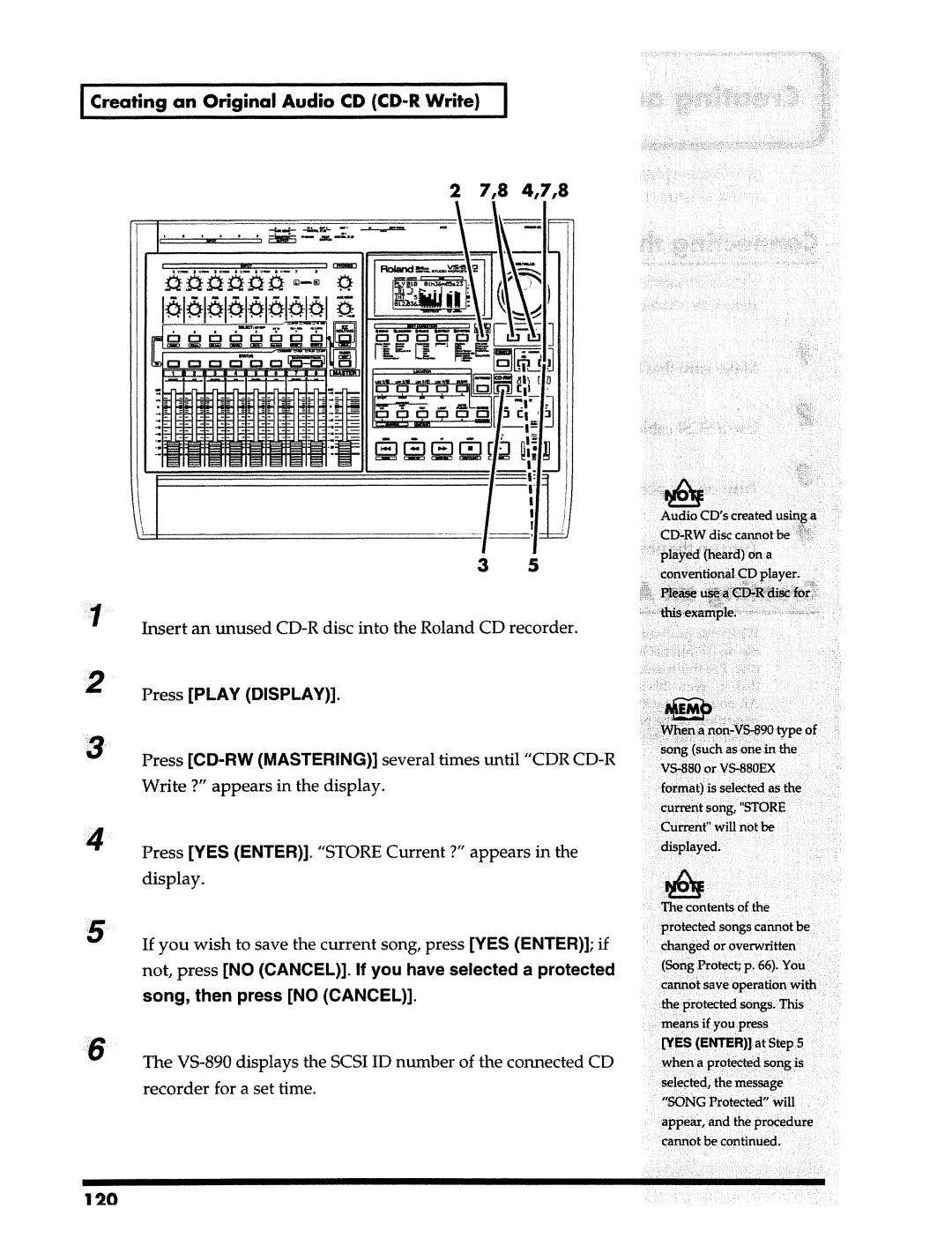 Roland VS-890 manual 